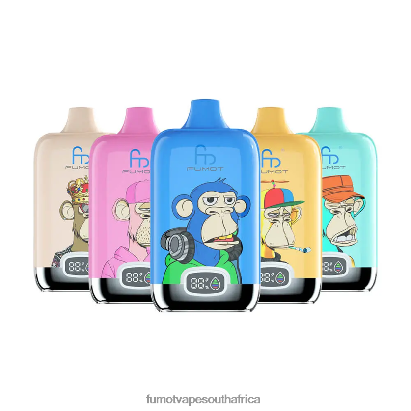 Fumot Digital Box 12000 20ML Disposable Vape Pod - (1 Piece) Kiwi passion Fruit Guava V0F4BZ133 Fumot Vape Price