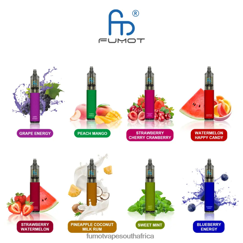 Fumot DTL Disposable Vape Pen 9000- 18ML (1 Piece) Strawberry Cherry Cranberry V0F4BZ379 Fumot Review