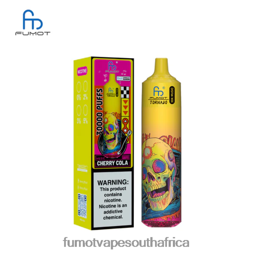 Fumot Cigarette BXN6468 Cherry Cola Fumot Tornado 30K Music