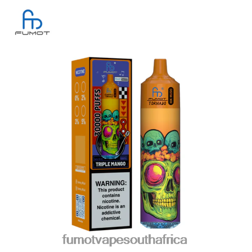 Fumot Flavors BXN64629 Triple Mango Fumot Tornado 30K Music