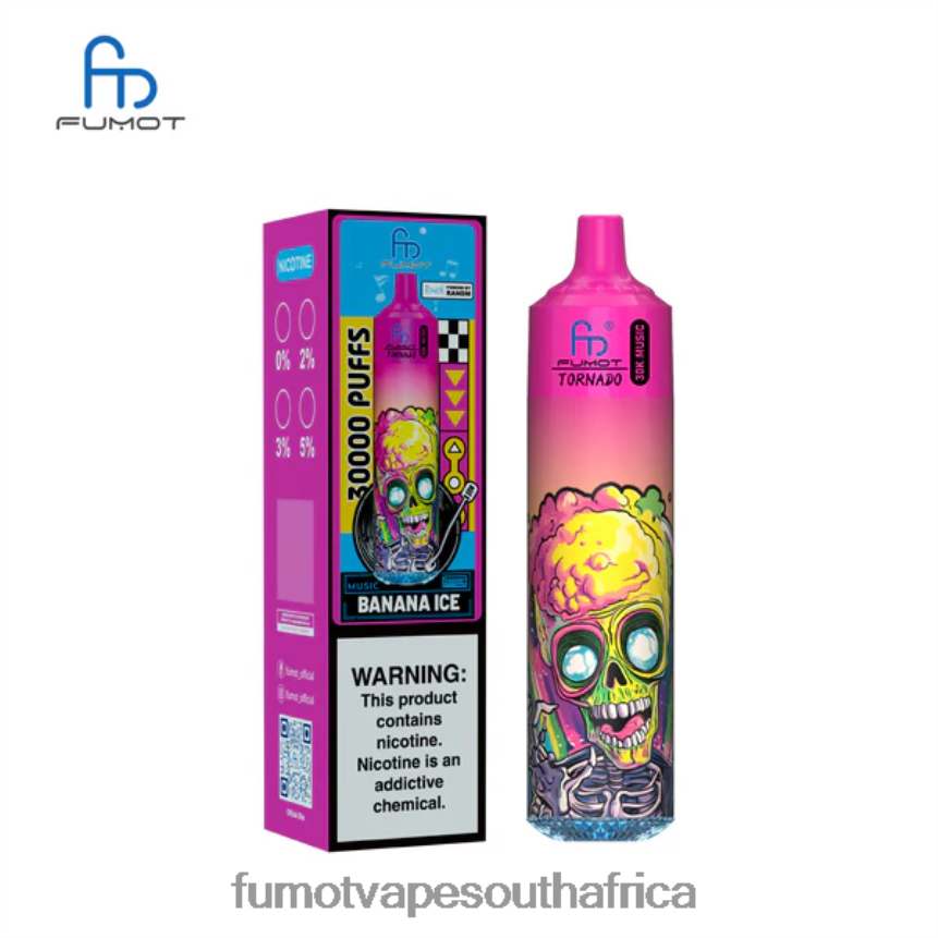 Fumot South Africa BXN6461 Banana Ice Fumot Tornado 30K Music