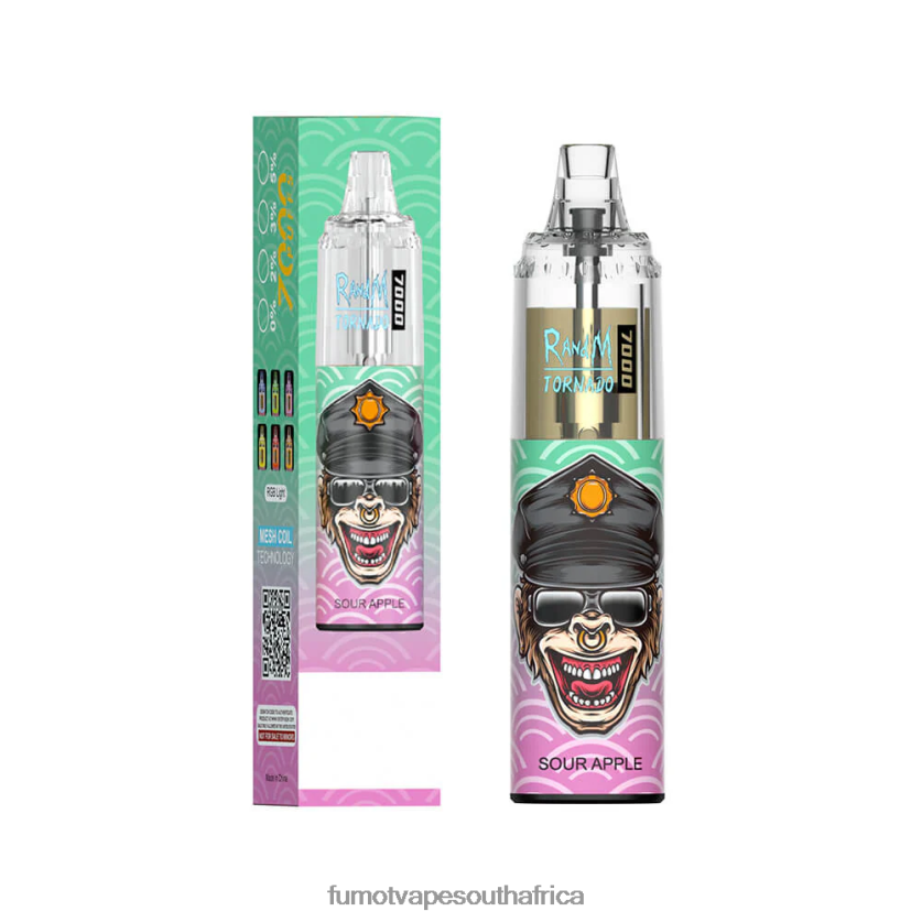 Fumot Tornado 14ML (1 Piece) 7000 Disposable Vape Pen Peach Ice V0F4BZ88 Fumot Cigarette