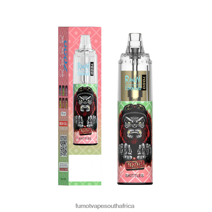 Fumot Tornado 14ML (1 Piece) 7000 Disposable Vape Pen Peach Ice V0F4BZ88 Fumot Cigarette