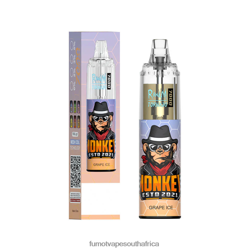 Fumot Tornado 14ML (1 Piece) 7000 Disposable Vape Pen Peach Ice V0F4BZ88 Fumot Cigarette