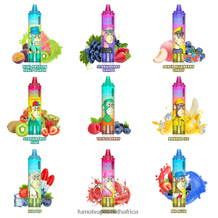 Fumot Tornado 15000 Disposable Vape 25ML (1 Piece) Blueberry Pomegranate V0F4BZ165 Fumot Flavors