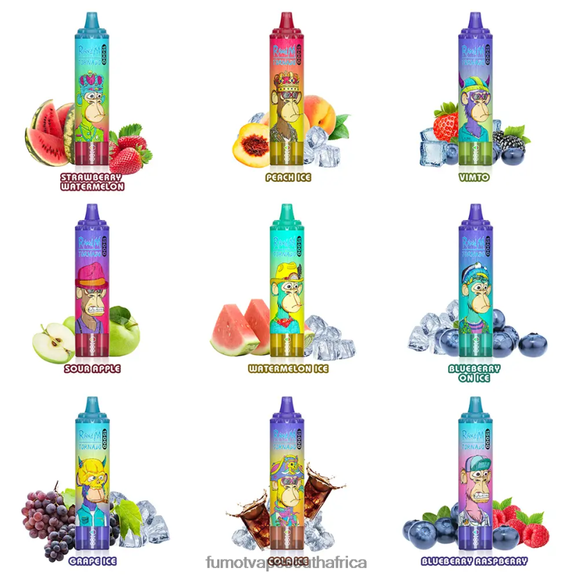 Fumot Tornado 15000 Disposable Vape - 25ML (1 Piece) Ice Pop V0F4BZ172 Fumot Vape South Africa