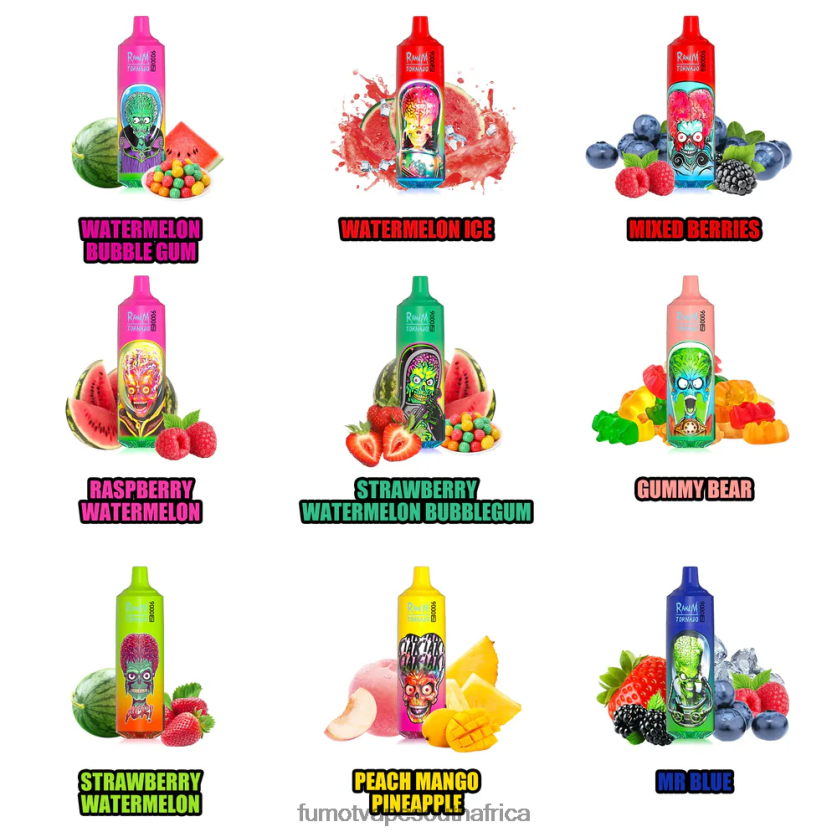 Fumot Tornado 1 Piece 9000 Pro 18ML Disposable Vape Grape V0F4BZ216 Fumot Vape Flavors