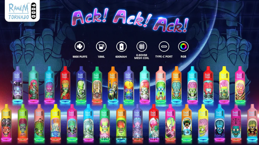 Fumot Tornado 9000 Disposable Vape Pen - 18ML (1 Piece) Strawberry Watermelon V0F4BZ3 Fumot Vape Price